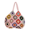 thumbnail image 1 of Bolso De Hombro Jinwen Bohemio para Mujer Estilo Verano Rosado, 1 of 8