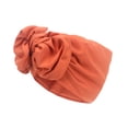 thumbnail image 4 of YAOBAMM Multifunctional Hair Accessory Women Headscarf Solid Color knot Bandana Soft Breathable Turban Hat Retro Style Headwrap Ladies, 4 of 7