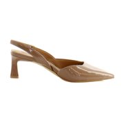 Naturalizer Dalary Women's Heels Taupe Patent Leather Size 11 M