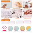 thumbnail image 5 of LASPERAL 3D Wallpaper Panels Peel and Stick Adhesive Waterproof Wallpaper for Living Room Bedroom Background Home Decor DIY Wall Brick Texture Tiles Decoration, 5 of 7