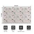 thumbnail image 5 of White Christmas Deer and Gift Pattern Door Rugs,Washable Non Slip Door Mats Indoor,Decorative Door Mats,Entry Mat Indoor for Entrance,Bedroom,Kitchen,Bathroom,17"x30", 5 of 6