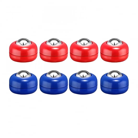 BESTSKY 8Pcs Shuffleboard Pucks Mini Shuffleboard Pucks Set Shuffleboard Accessories