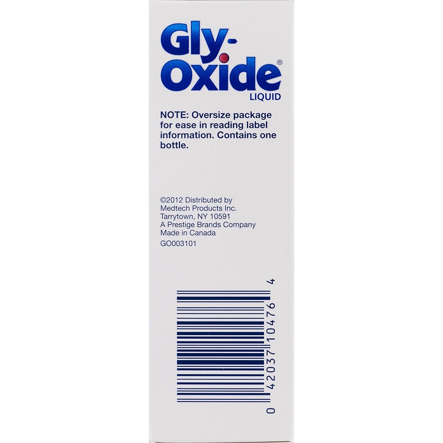 Gly-Oxide Liquid Antiseptic Oral Cleanser, 2 Fluid Ounce