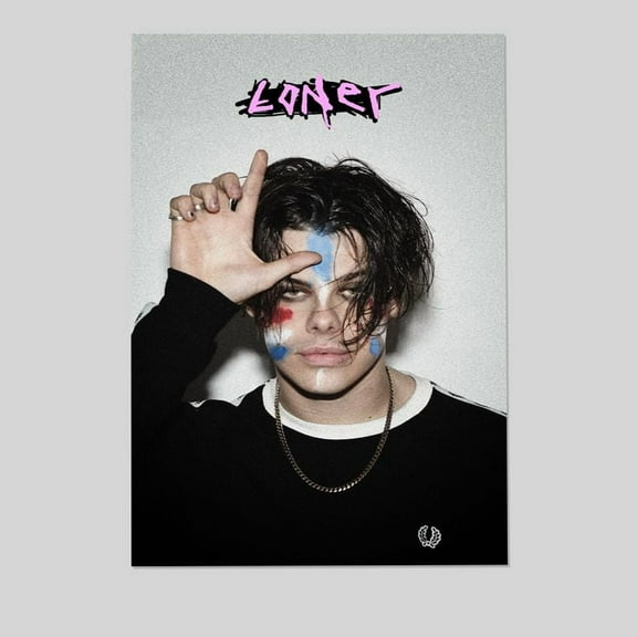 Yungblud Poster Canvas Prints Room Aesthetic Poster Wall Art For Bedroom Gift Home Office Decorations Gift Size 24''x36'' - Postora