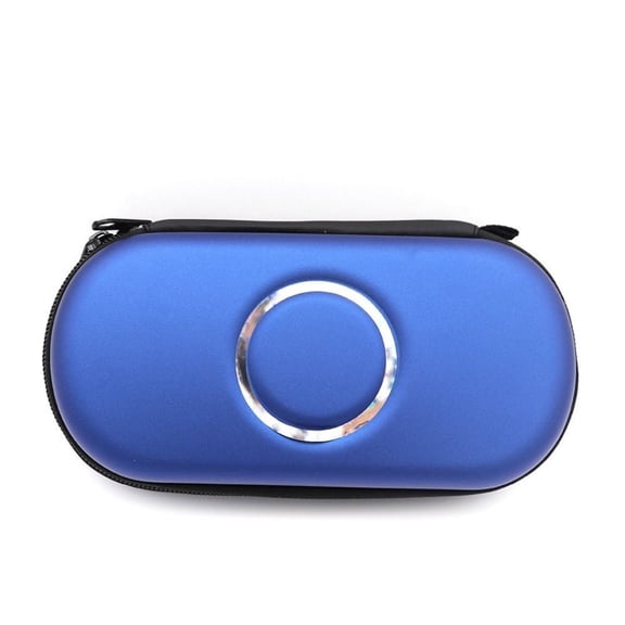 EVA Carrying Case For PSP 1000 2000 3000 Storage Case Bag Protective Hard Bag-Blue