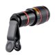thumbnail image 2 of Lente telescópica externa Universal con Zoom óptico 12x cámara con Clip para teléfono móvil para ver juegos de paisajes de fútbol, 2 of 5