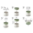 thumbnail image 6 of Lekue Microwave Quinoa & Rice Cooker, Green, 6 of 8