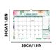 thumbnail image 4 of Calendario 2026-2027, calendario de pared de 18 meses, calendario de escritorio con acuarela, calendario mensual con gancho para colgar, calendario de bloque grande para oficina en casa, planificador, 4 of 9