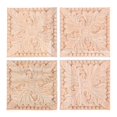 thumbnail image 1 of Apliques de madera tallada de estilo europeo de 4 piezas para muebles de madera tallada (estilo 9), 1 of 2