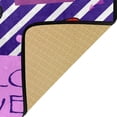 thumbnail image 6 of Area Rugs Carpet for Bedroom Floor Kitchen Rugs Lip Love Stripe Pop Door Mat Bedside Runner Rug Living Room Washable Non Slip 39×20in, 6 of 7
