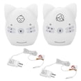 thumbnail image 1 of Wireless o Baby Monitor Two Way Talk Baby Monitor with Night Light Music, 1 of 4