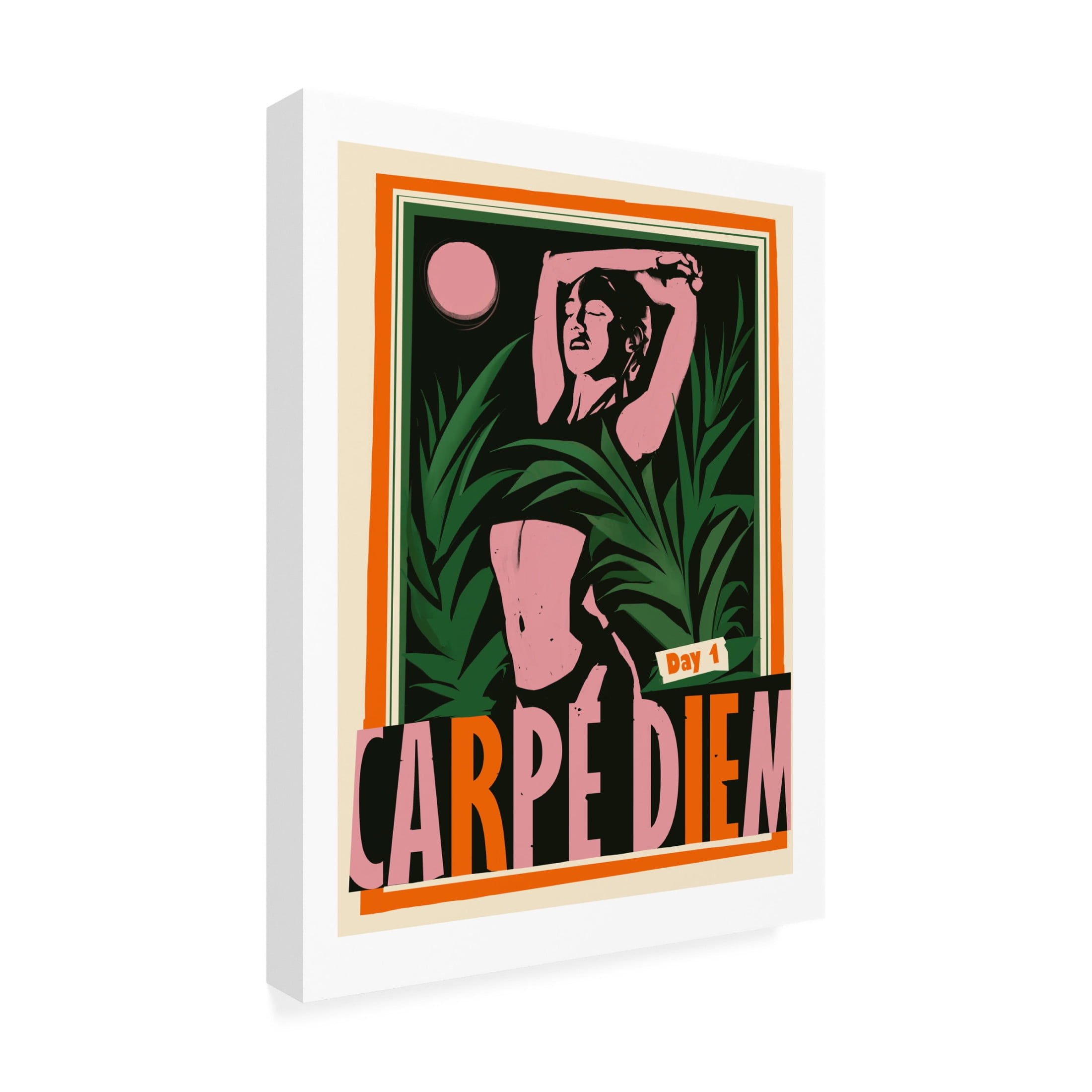 Trademark Fine Art Dionisis Gemos Carpe Diem Color Canvas Wall Art