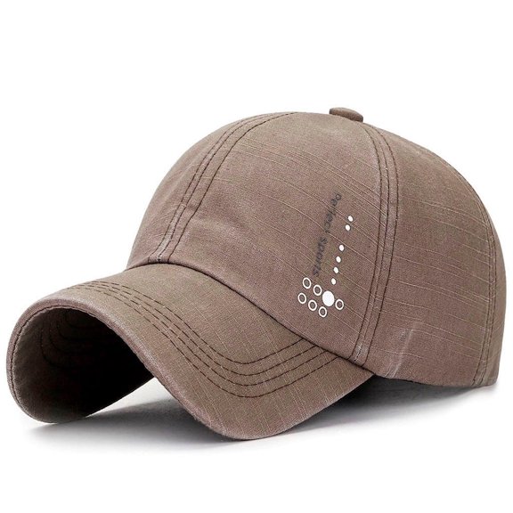 WHEANG Washed Baseball Cap for Women Men Casual Sport Cotton Adjustable Baseball Cap Hip-hop Hat Sun Hat Outdoor Sport Cap Breathable Baseball Hat Beach Hat Washed Visors Cap