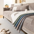 thumbnail image 5 of New 2024 Linen Sofa Cushion for All Seasons Universal Non-slip Sofa Cover Towel Cover Backrest Cover Cloth Towel Woven Cotton (Style 2,90x160cm 1pcs), 5 of 7
