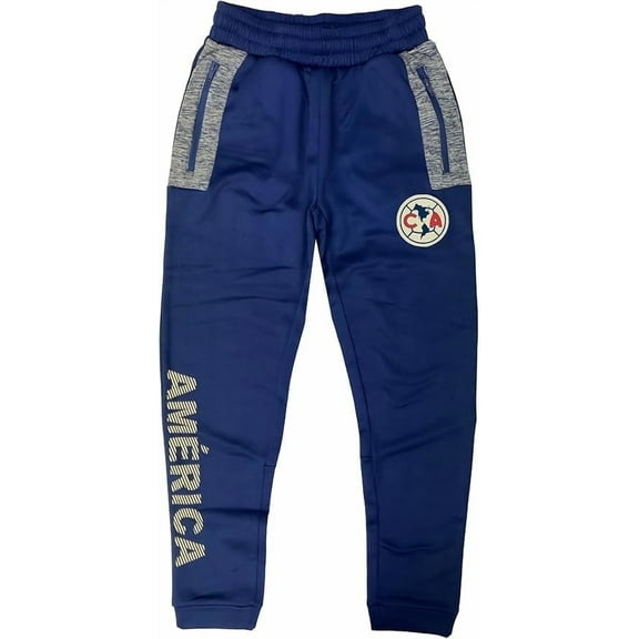 Officially Licensed by Icon Sports Club America Jogger, Athletic Pants, Adult Large