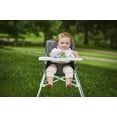 thumbnail image 3 of Regalo Portable High Chair with Attachable Tray for Baby Feeding, Gray, 6 to 36 Months, 3 of 6