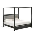 thumbnail image 5 of East West Furniture DE20-K1NDMC 5 Piece King Bed Set with 1 King Size Bed, 1 Nightstand, 1 Dresser Drawer, 1 Mirror and a Drawers Chest - Brushed Gray Finish, 5 of 8