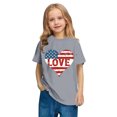 thumbnail image 6 of hengsof Boys Patriotic Holiday Themed Short Sleeve T-Shirt Children Independence Day Summer Cotton Crew Neck Top for Celebrations, 6 of 8