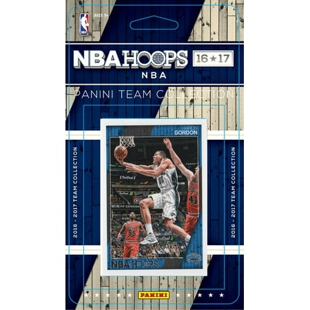 Orlando Magic 2016 2017 Hoops Basketball Factory Sealed 10 Card Team Set with Jeff Green and Mario Hezonja Plus