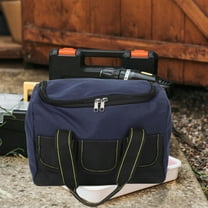 HIAKDOFT Tool Storage Bag 1Pack Cloth with Large Capacity for Electricians Home Repairs