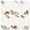 Cardinal, variant on Seasonal Birds Magnetic Lined Notepads - Set of 12 Mini Memo Pads, 2 by 6 inches, by Current