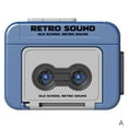 thumbnail image 1 of HLONK For Retro Mini Tape Recorder with 15s Recording and 3 Built-in Songs - Portable Nostalgic Gadget for On-the-Go Fun, 1 of 8