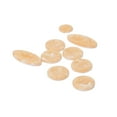 thumbnail image 1 of UPGRATOR 9Pcs Set Key Button with Light Yellow Shell for Saxophone Accessories 1.47 x 1.47 x 0.25 in, 1 of 8