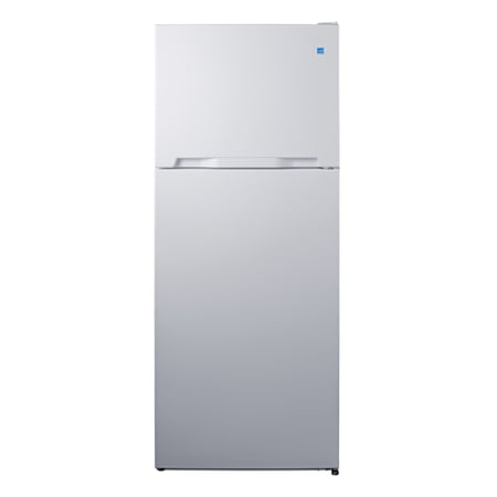 Summit 28 Inch Refrigerator, Top Mount Freezer, Full Size, With Ice Maker, White - CTR151WIM