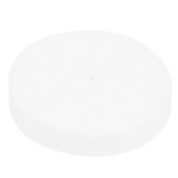 Soft Hand Feeling Racquet Sweatband, 10M Racket Grip Tape, Polyester Fiber For Badminton Rackets Tennis Rackets Outdoor Sport Tool White