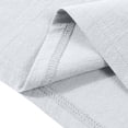 thumbnail image 4 of FRSASU Short Sleeve Polo Shirts for Men Casual Lapel Collar Pullover Tee Shirt Loose Fit Half Button Down T-Shirts White, 4 of 9
