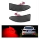thumbnail image 4 of Rear Bumper Reflector Red LED Tail Brake Stop Light for Lexus Black, 4 of 5