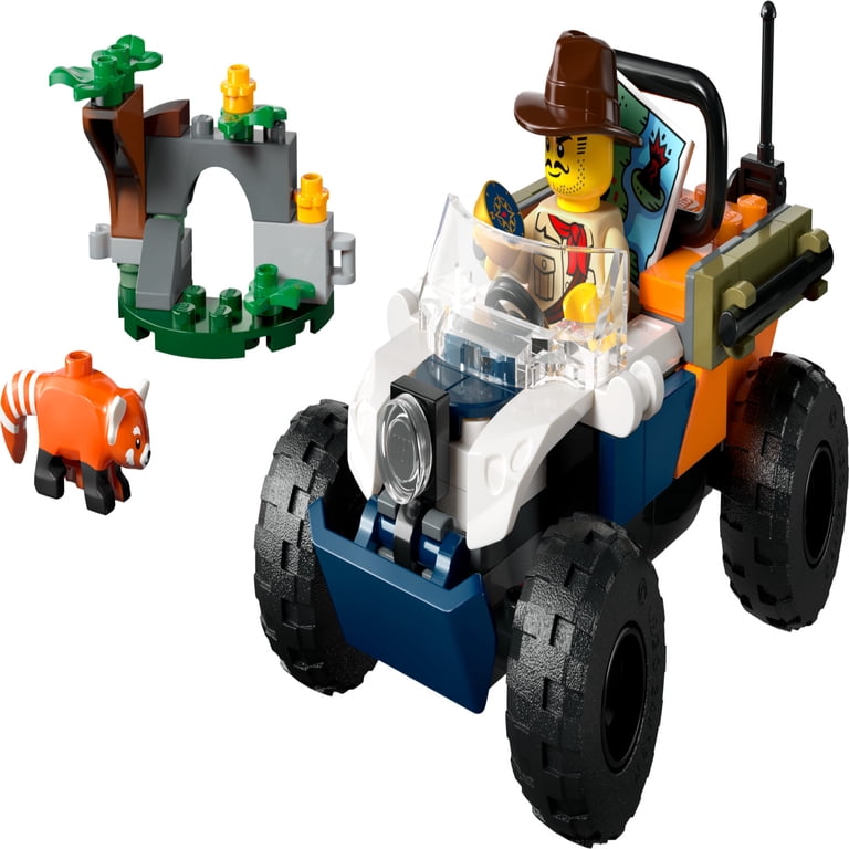 LEGO City Jungle Explorer ATV Red Panda Mission Vehicle 60424