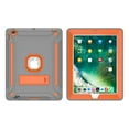 thumbnail image 3 of iPad 2 Case, iPad 3 Case, iPad 4 Case, Dteck Kickstand Heavy Duty Rugged Shockproof High Impact Resistant Hybrid Three Layer Full Body Protective Cover w/ Screen Protector For iPad 2 3 4,Gray/Orange, 3 of 7