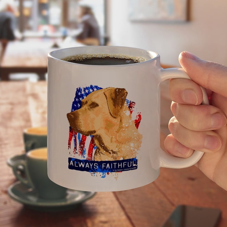 Dog Mugs American Bulldog Coffee Mug - With Breed Traits & Portrait,  Dishwasher & Microwave Safe 15 Oz Ceramic Mug