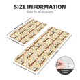 thumbnail image 2 of Sikiie Dachshund Dog And Flower Kitchen Mat 2 PCS Cushioned Kitchen Rug, Waterproof Non-Slip Kitchen Mats for Kitchen, Floor Home, Sink, Laundry, 2 of 6