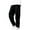 Black, variant on Babcutegg Kid Girls Cargo Pants Elastic Waist Casual Fashion Straight Leg Soild Color Side Pockets Spring and Fall Clothes for Girls Black Size 6-7