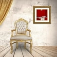 thumbnail image 3 of van der Werf, Ron 20x20 Gold Ornate Wood Framed with Double Matting Museum Art Print Titled - Red III, 3 of 4