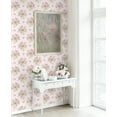 thumbnail image 3 of NextWall  Floral Bunches Peel and Stick Wallpaper 20.5 in. W x 18 ft. L - Posy Pink, 3 of 11