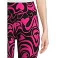 thumbnail image 2 of No Boundaries Juniors Print Flare Pants, 32" Inseam, Sizes XS-XXXL, 2 of 5