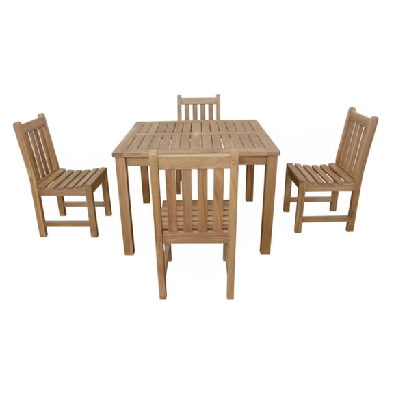 Anderson Teak Braxton Square Patio Dining Set