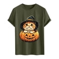thumbnail image 5 of Akiihool Graphic Tee Shirts for Men Men's Big Tall Lightweight Shorter Length Crewneck Pocket T Shirt AG,L, 5 of 5