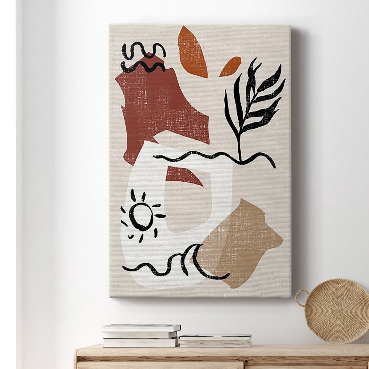 Soft Palms IV Premium Gallery Wrapped Canvas - Ready to Hang
