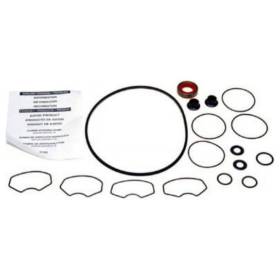 Power Steering Pump Seal Kit - Compatible with 1982 - 1996 Ford LTL9000 1983 1984 1985 1986 1987 1988 1989 1990 1991 1992 1993 1994 1995