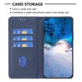 thumbnail image 6 of Mantto Slim Wallet Phone Case for Samsung Galaxy S23 Plus,Hidden Magnetic Closure Folio Flip Kickstand Credit Card Slots Shockproof Premium PU Leather Wallet Protective Phone Case,Blue, 6 of 9