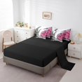 thumbnail image 3 of Erosebridal Rustic Cow Bedding Sets Queen Size, Floral Comforter Sets with Sheets, Cartoon Animal Decor, Reversible 7-Piece, 3 of 5