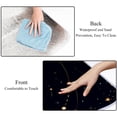 thumbnail image 4 of Constellation Canvas Beach Blanket Picnic Mat Waterproof Sand Proof Outdoor Portable Large Size for Family Beach Travel Camping Hiking, Stripes Pattern, 79" x 83, 4 of 6
