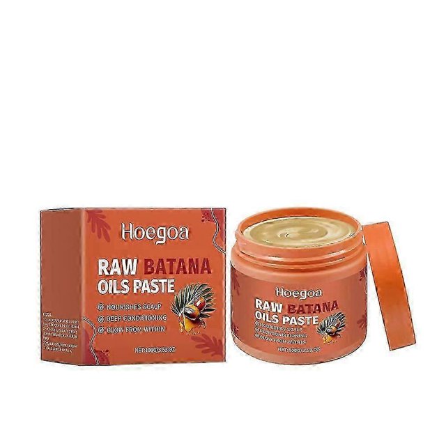 Raw Batana Oil For Hair Growth - 100% Pure, Organic Batana From Honduras For Thick And Strong Natural Hair -nourishes Scalp 100g