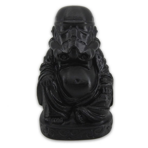 Stormtrooper Buddha | Satin Black