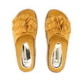 thumbnail image 4 of Sandalia Plataforma Yute Para Mujer Amarillo Ocre Con Flor Platonia  MIRANDA-01-OCRE, 4 of 5