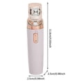 thumbnail image 2 of Facial Hair Removal Epilator, Rechargeable Hair Remover for Face, Painless Women Hair Remover, 2 of 5